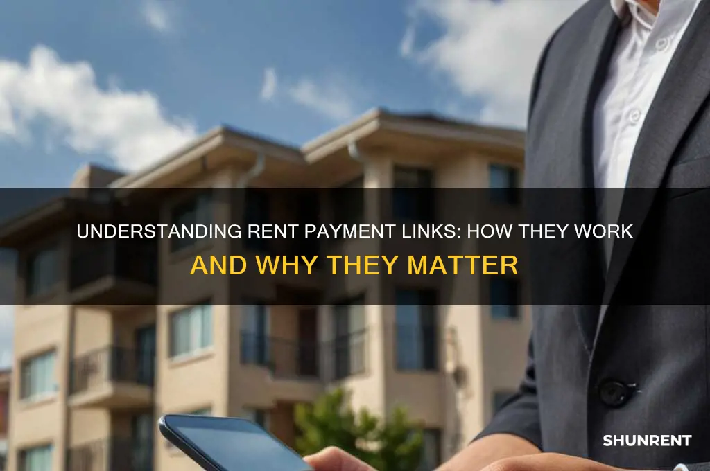 how does the link with rent payment work