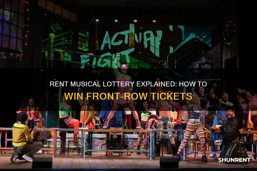how does the rent musical lottery work