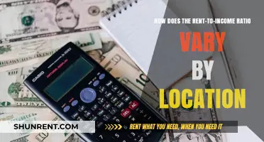 Rent-to-Income Ratio: Location-Based Variations and Affordability Insights