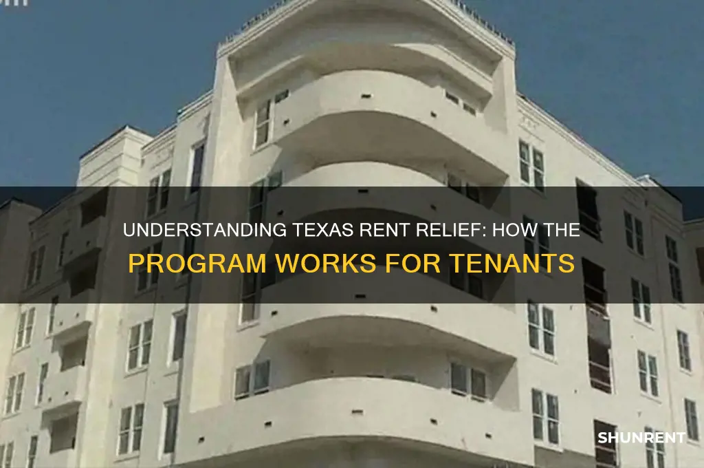 how does the texas rent relief program work