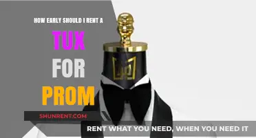 Perfect Prom Prep: When to Rent Your Tux for the Big Night