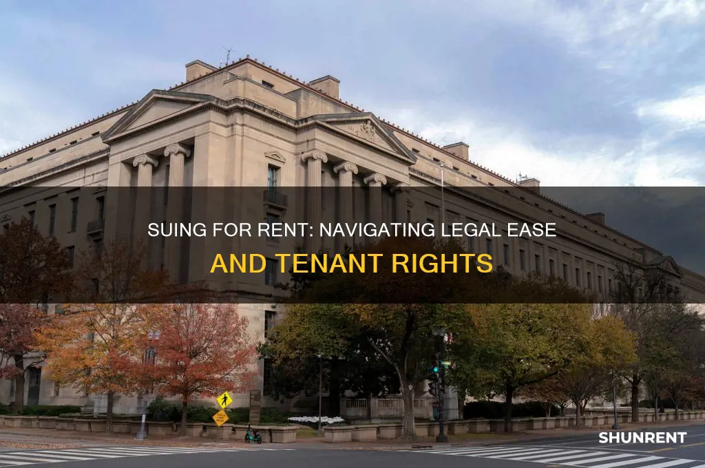 how easy is it to sue for rent