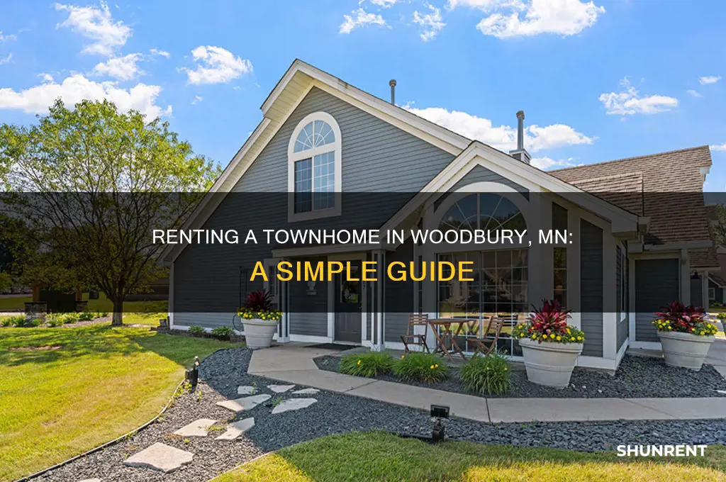 how easy is to rent a townhome in woodbury mn