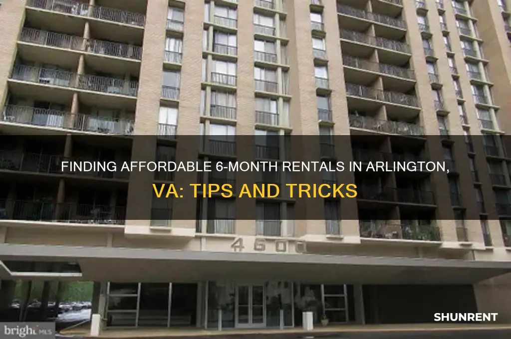 how easy to find 6 month rent in arlington va