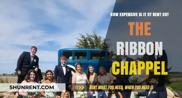 Renting the Ribbon Chapel: Unveiling the Cost of This Iconic Venue