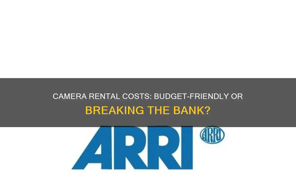 how expensive is it to rent a camera