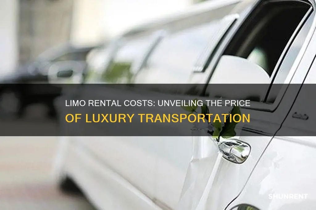 how expensive is it to rent a limo