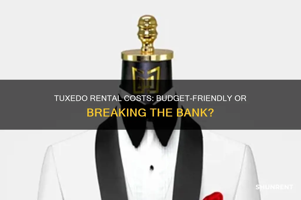 how expensive is it to rent a tux