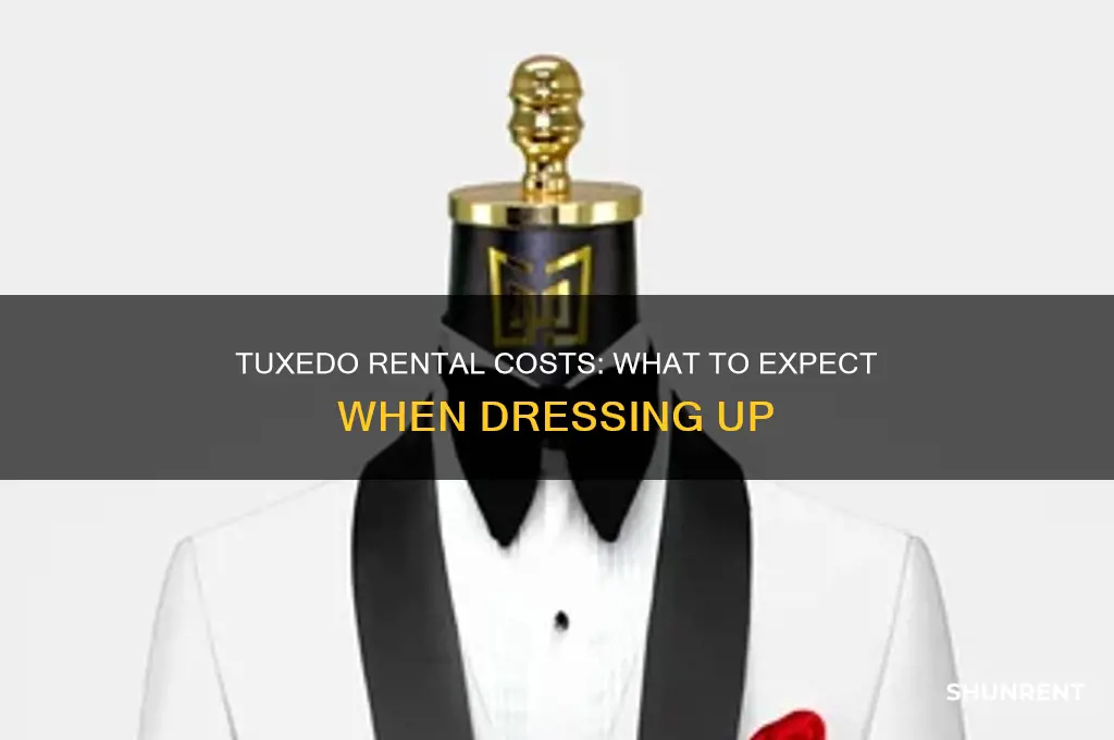 how expensive is it to rent a tuxedo
