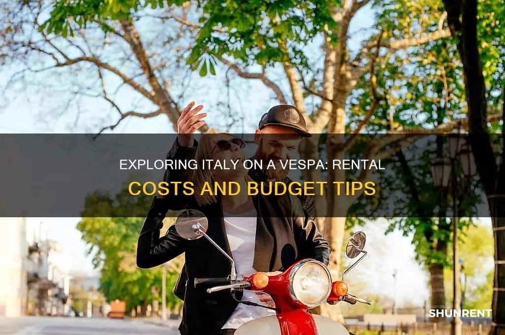 how expensive is it to rent a vespa in italy