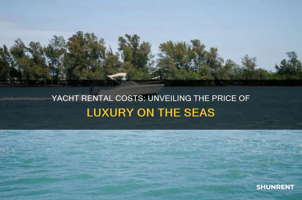 how expensive is it to rent a yacht