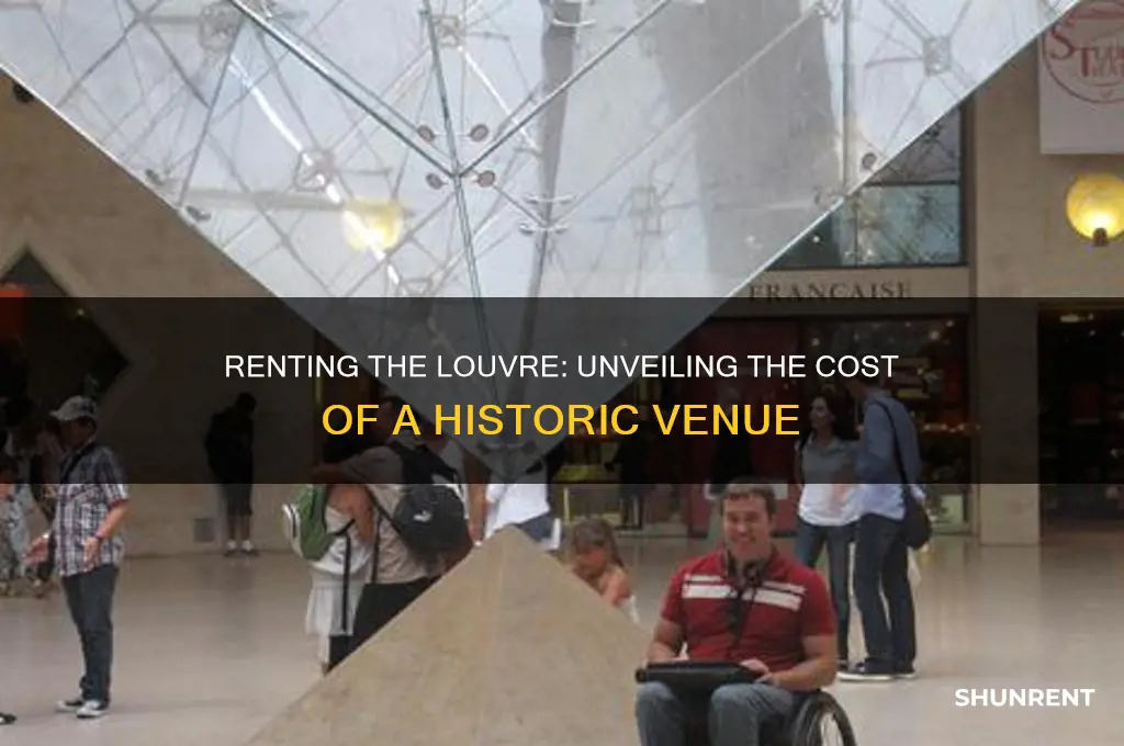 how expensive is it to rent out the louvre