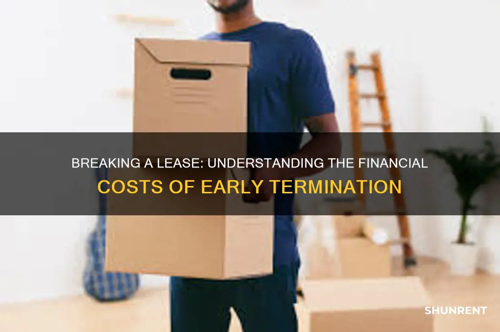 how expensive is it to terminate a rent lease