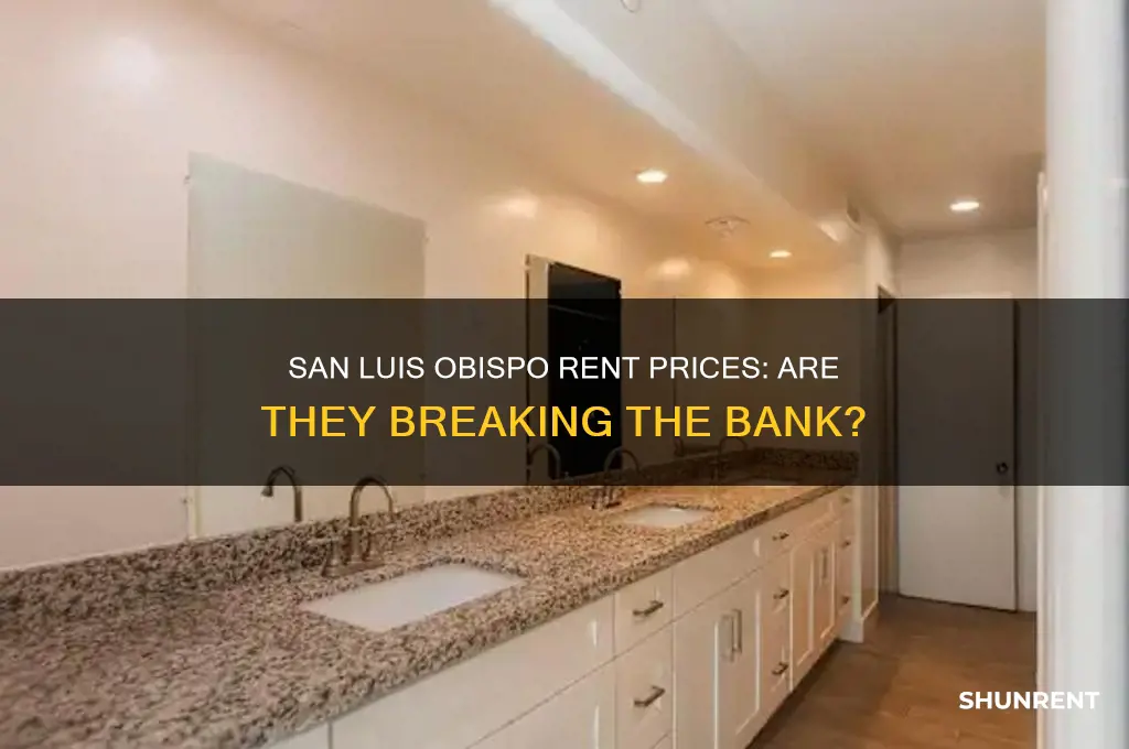 how expensive is rent in san luis obispo
