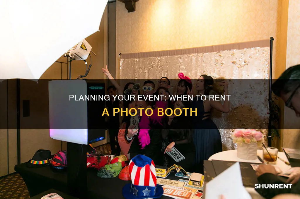 how far in advance do you rent photo botoh