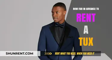 Renting a Tux: How Early is Too Early?