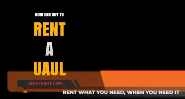 How Far in Advance Should You Rent a U-Haul?