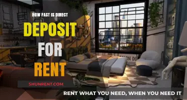 How Fast is Direct Deposit for Rent Payments? A Quick Guide