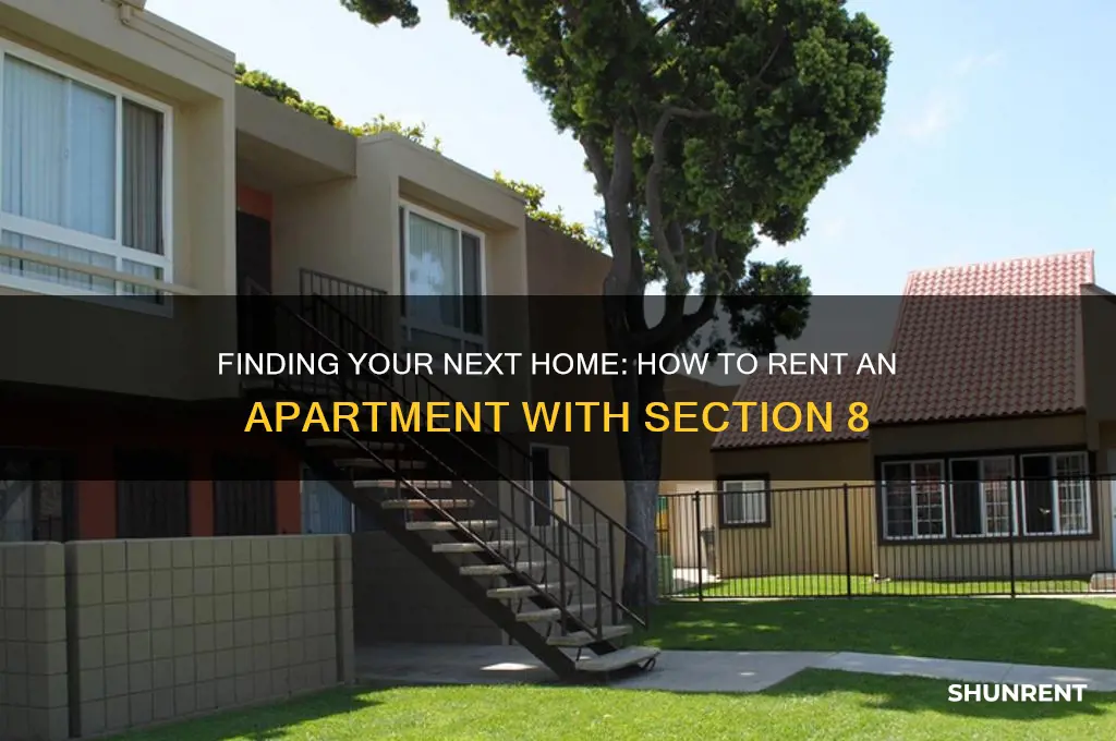how find apartmentto rent with section 8