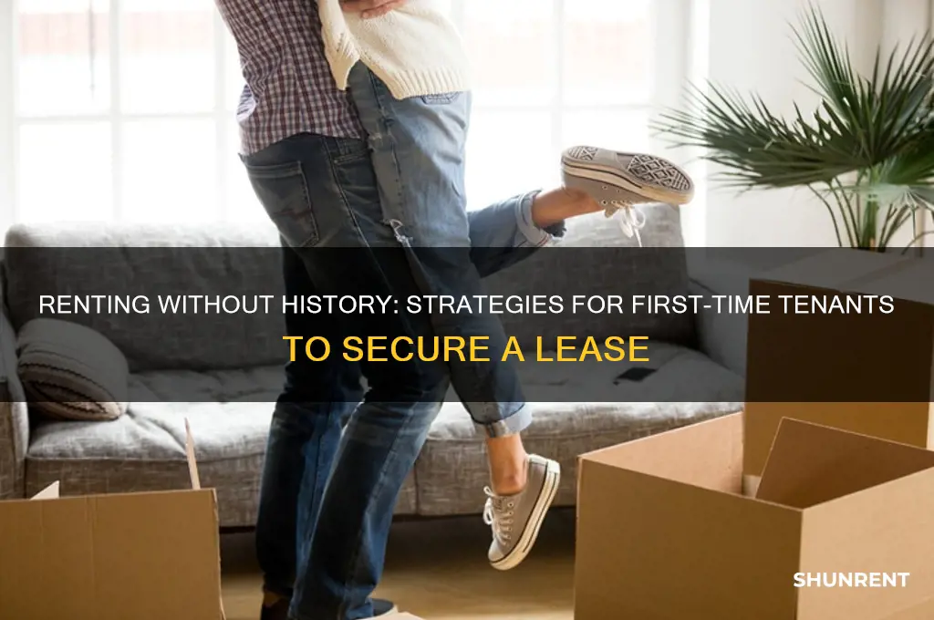 how fo people with no rental history rent