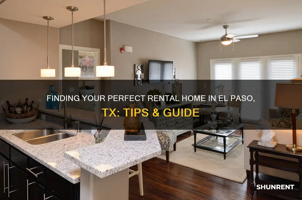 how for rent in el paso tx