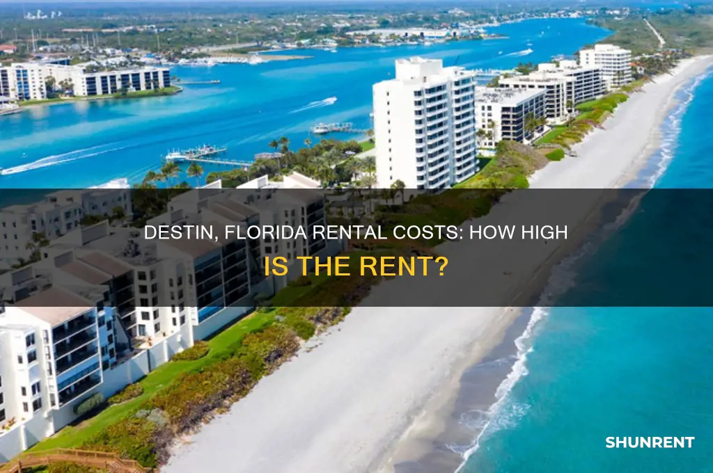 how high is rent in destin florida