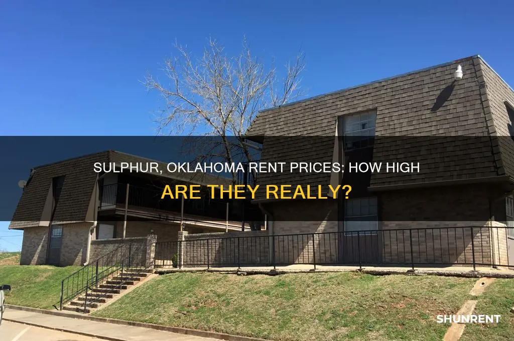how high is rent in sulphur oklahoma