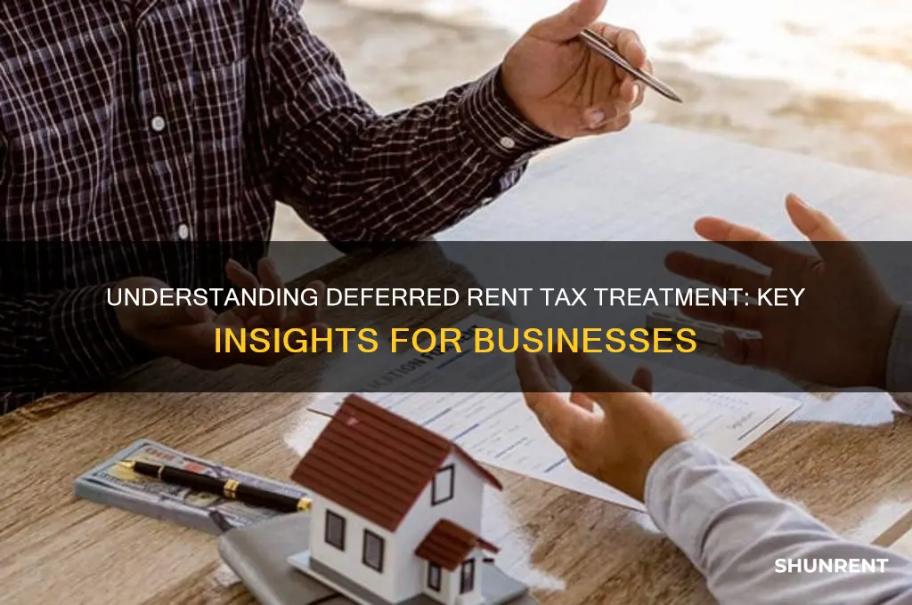 how is deferred rent treated for tax purposes