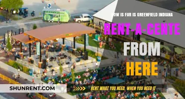 How Far is Greenfield, Indiana Rent-A-Center from Your Location?