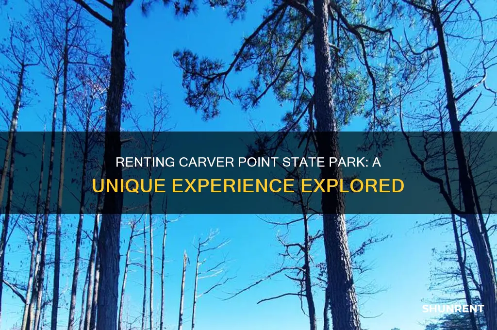 how is it to rent carver point state park