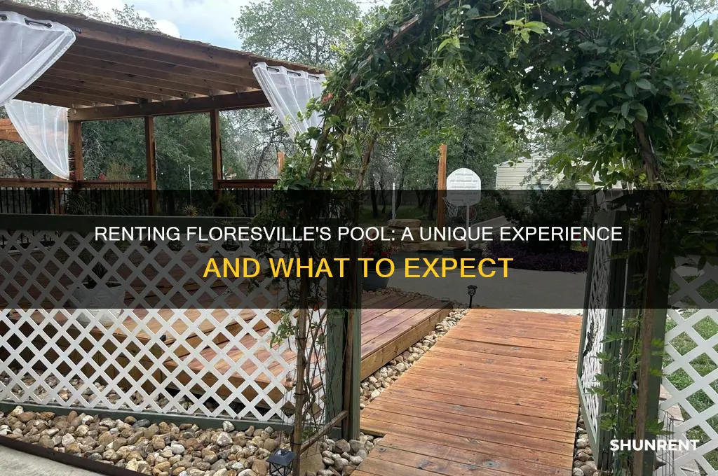 how is it to rent the pool at floresville