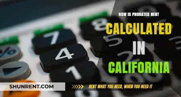 Understanding Prorated Rent Calculation in California: A Step-by-Step Guide