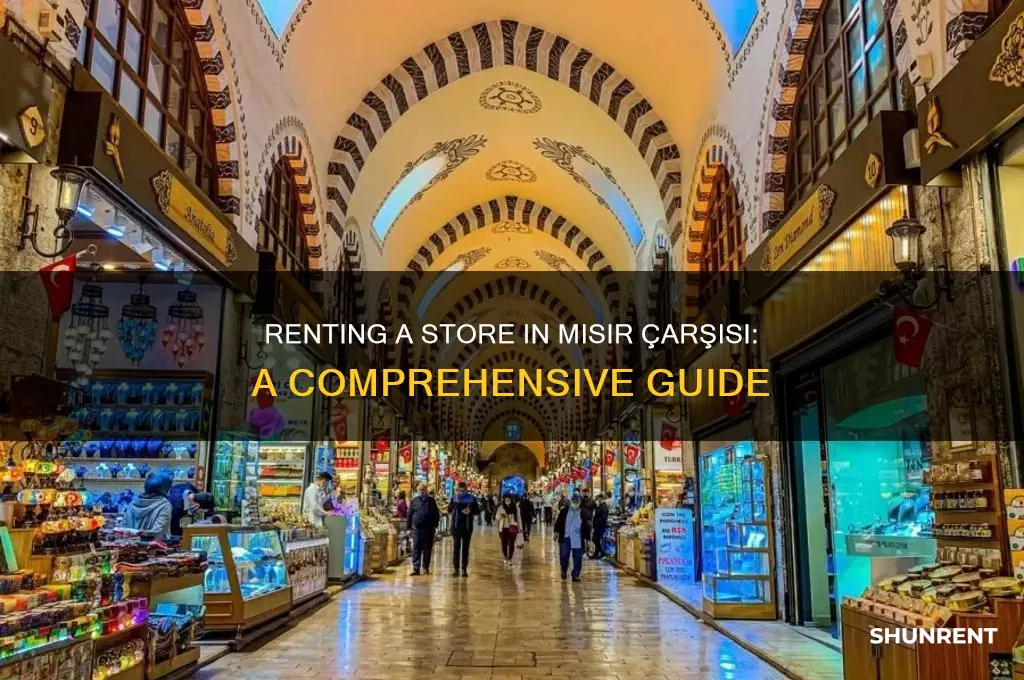 how is rent a store in misir carsisi market