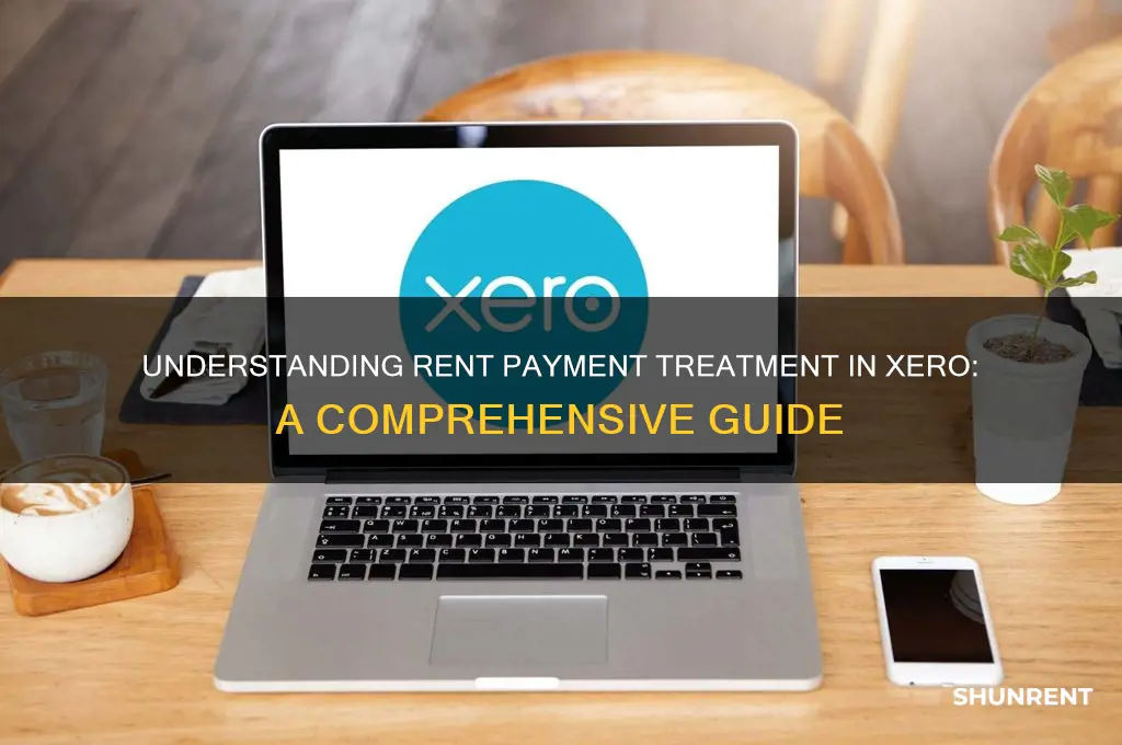 how is rent payment treated in xero