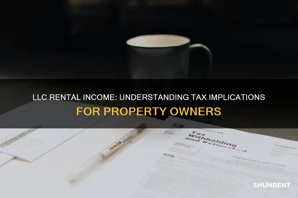 how is rents taxed in an llc