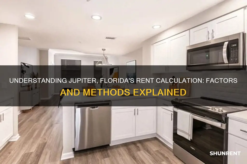how is the rent charge calculated in jupiter florida