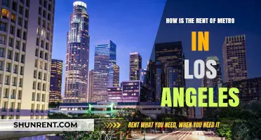 Understanding Los Angeles Metro Rent Costs: A Comprehensive Guide
