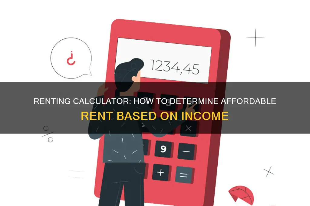 how is the renting calculator according to income