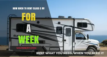 Affordable Class C RV Weekly Rental Costs: What to Expect