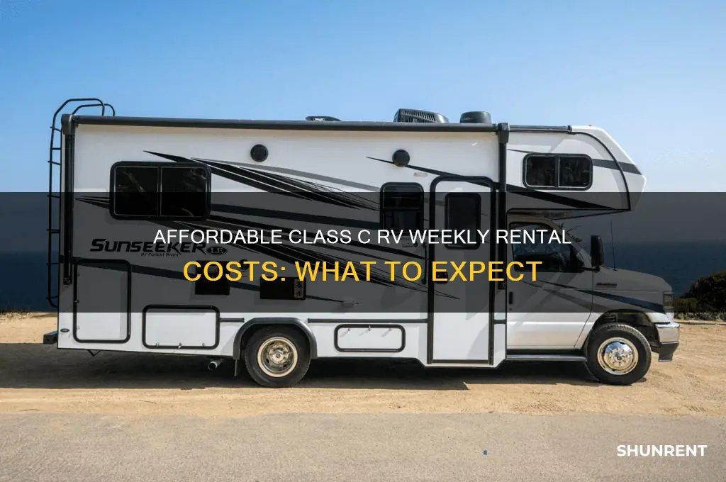 how kuch to rent class c rv for a week