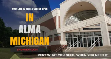 Alma, Michigan Rent-A-Center Hours: Late Night Options Available