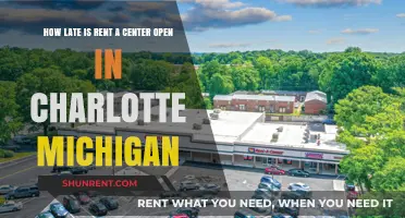 Rent-A-Center Charlotte, Michigan: Late Hours and Store Timings