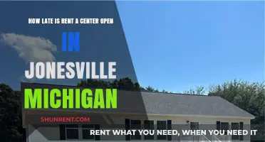 Jonesville, Michigan Rent-A-Center Hours: Late Night Options Available
