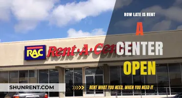 Rent-A-Center Hours: Discover Late-Night Shopping Convenience Near You