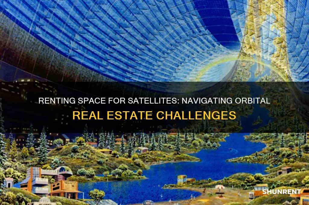 how location in rented in space for sattelite