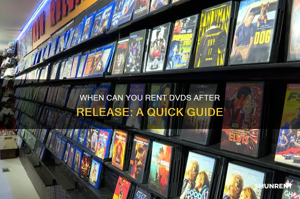 how long after dvd is renting available
