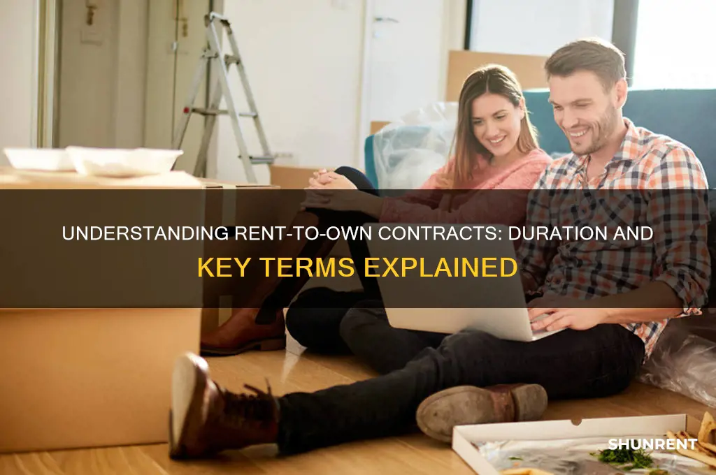 how long are rent 2 own contracts