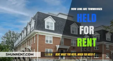 Average Rental Duration for Townhouses: Understanding Lease Lengths
