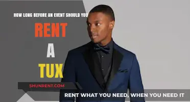Perfect Timing: When to Rent Your Tux for the Big Event