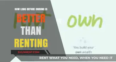 Renting vs. Owning: When Does Buying a Home Pay Off?